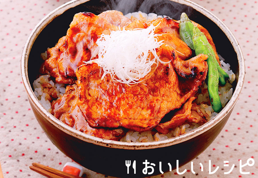 豚蒲焼き丼