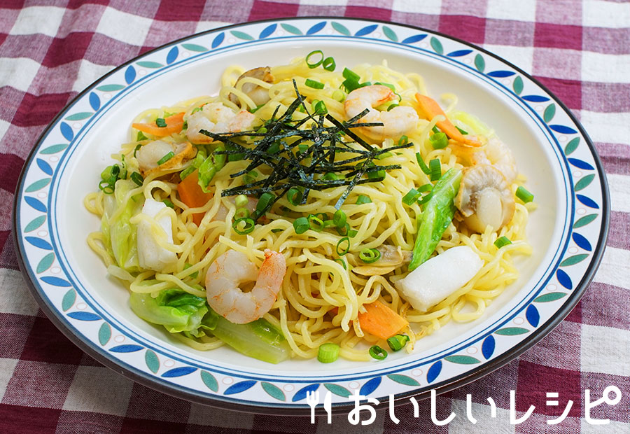 海鮮塩焼そば