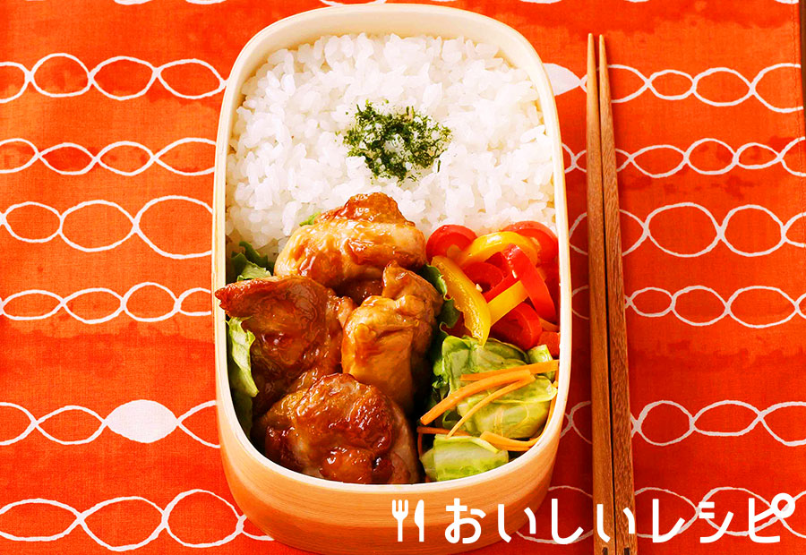 たれプラ弁当 鶏の黒酢あん