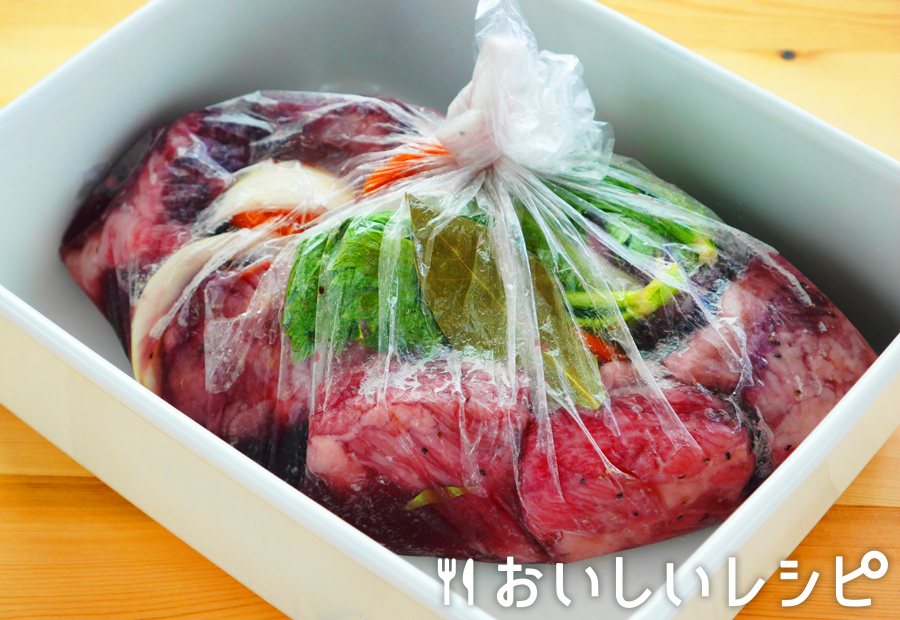 迷ったらこれ 牛もも肉の赤ワイン煮 おいしいレシピ エバラ食品
