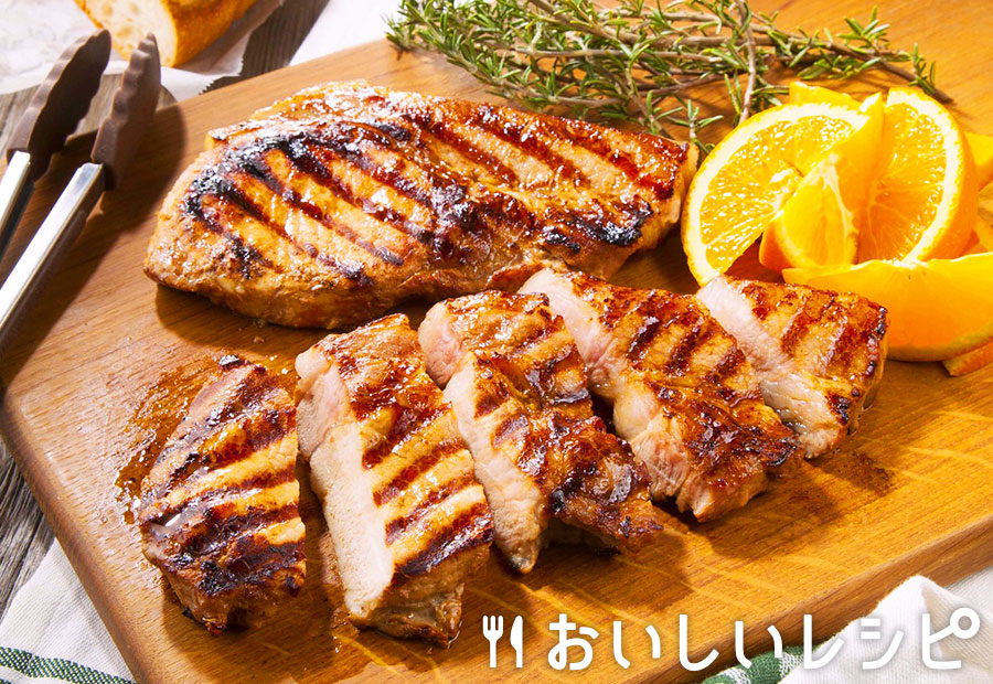 大判一枚肉のグリル(豚肉)
