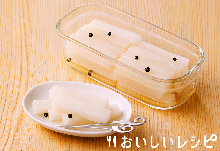 レンジで簡単!浅漬けピクルス 大根