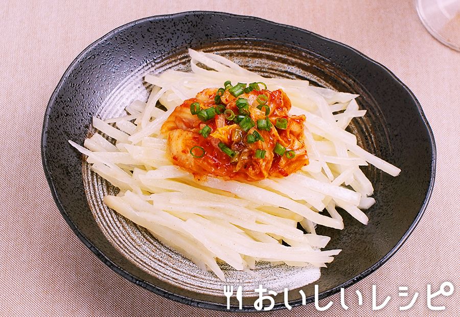 シャキシャキじゃがいもキムチ