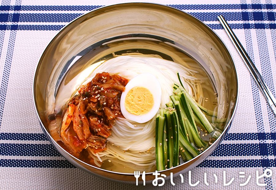 さっぱりキムチそうめん