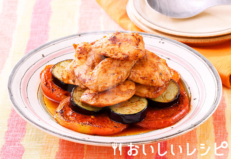 黄金鶏むねマヨチキン~イタリアン仕立て~(プチサイズ使用)