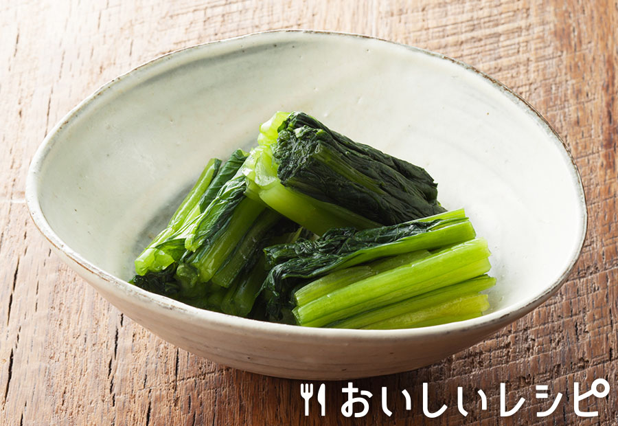 小松菜の醤油漬け