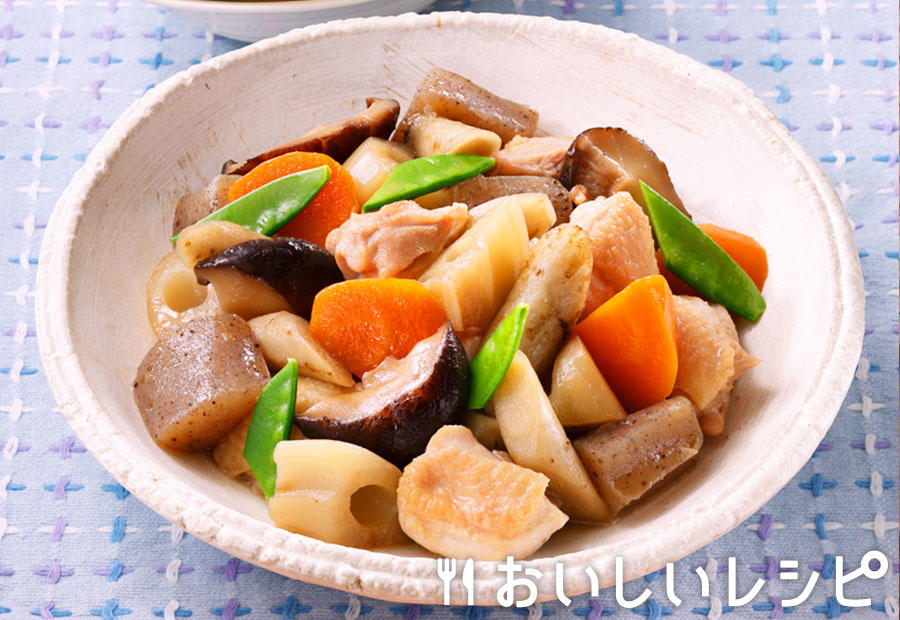 冷凍野菜を使って!簡単筑前煮