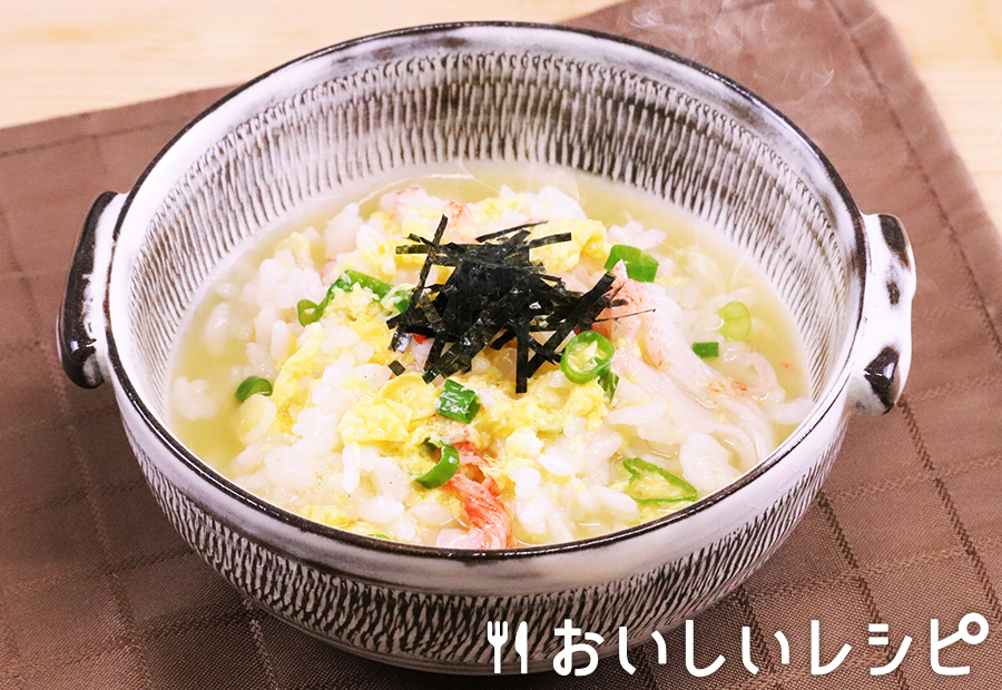 お好み具材で☆かに風味ぞうすい
