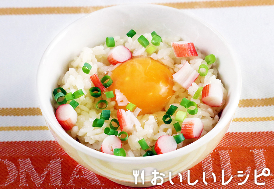 ごはんズTKG(焼きかに風味)