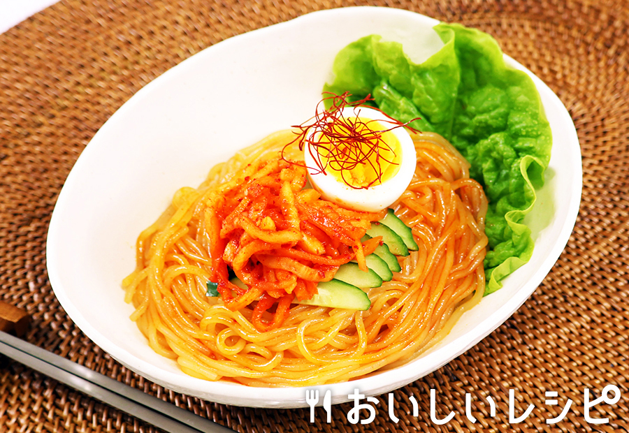 こんにゃく麺でスリムカクテキビビン麺