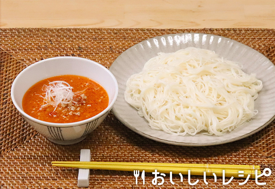 迷ったらこれ 冷やし担々つけそうめん おいしいレシピ エバラ食品