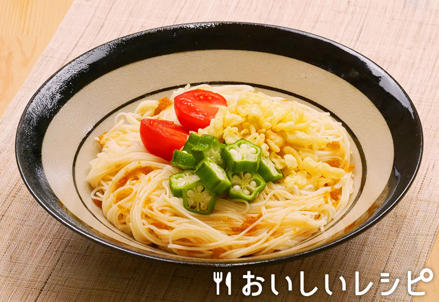 迷ったらこれ すだちおろしそうめん おいしいレシピ エバラ食品