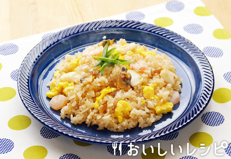 お好み具材で☆深川風焼きめし