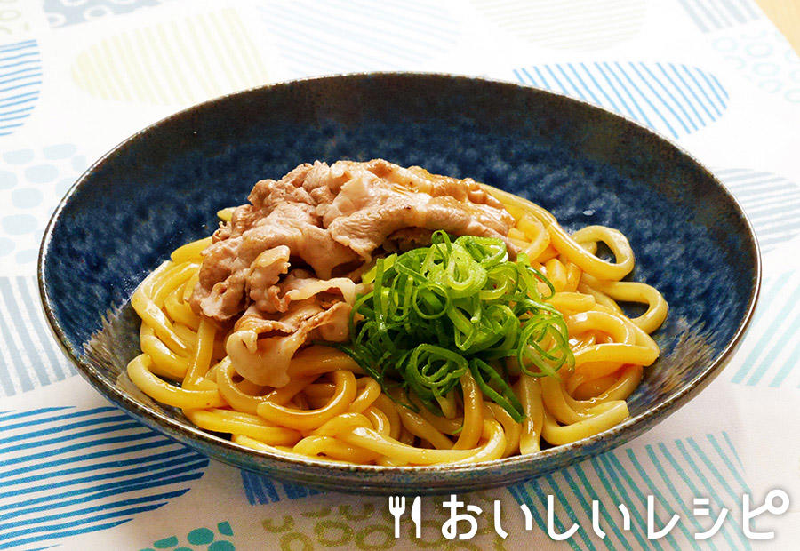 涼味！冷しゃぶうどん（魚介とんこつ醤油味）