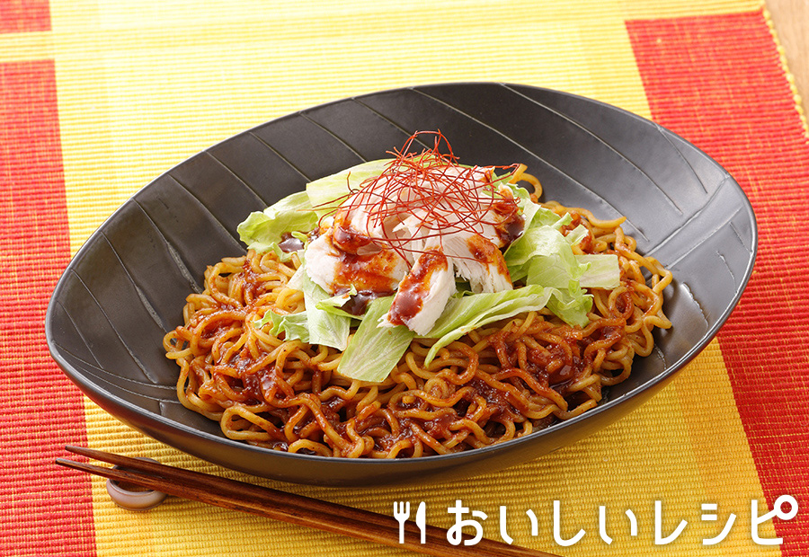 ビビン麺風冷やし中華