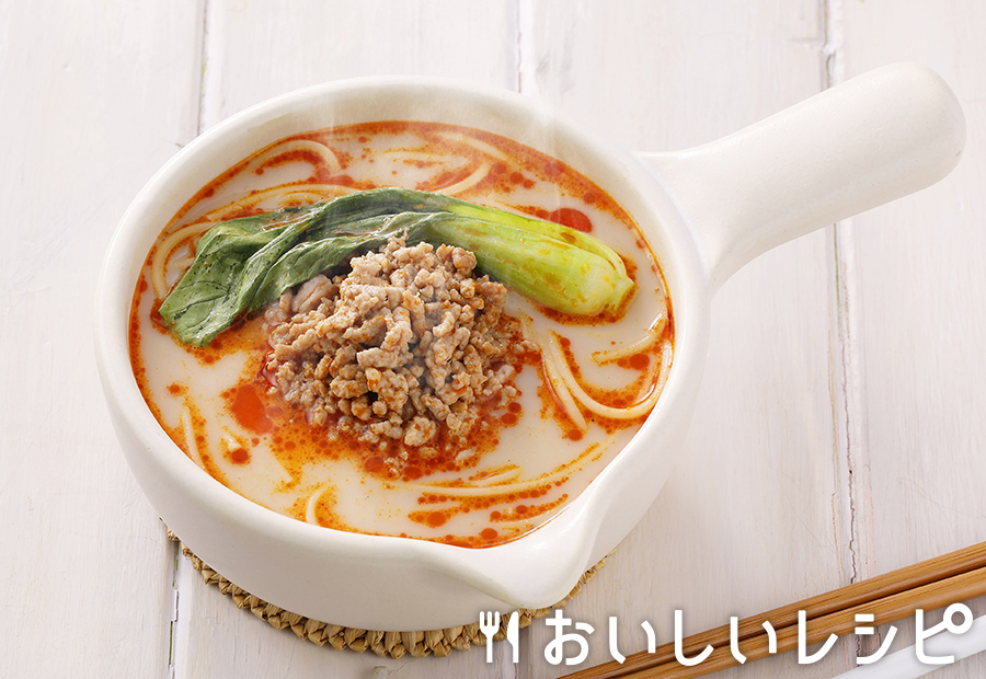 my主食スープ 豆乳担々スープスパ