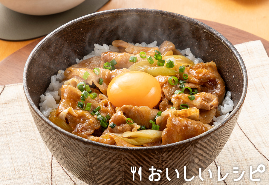 黄金の味で豚丼