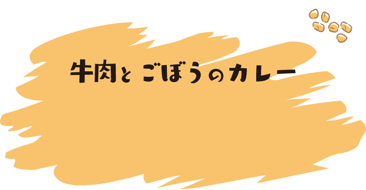 牛肉とごぼうのカレー