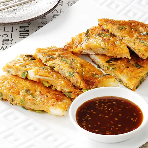 激うま！チヂミ 白菜キムチの代わりに味付けはコレ１本！ おつまみにピッタリのピリ辛チヂミ！