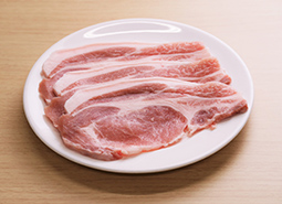 豚ロース肉厚さ4~5ミリ