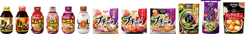 バーコードの対象商品は、エバラ 鍋物調味料の全種類になります。
