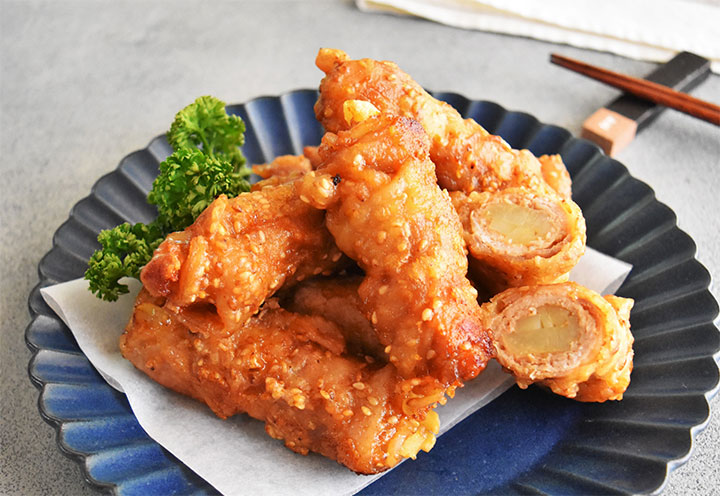 ゆーママさん　おすすめ！　黄金の焼肉ポテトから揚げ