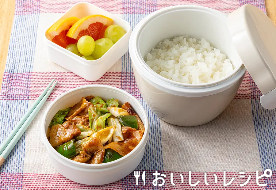 どんぶり弁当回鍋肉