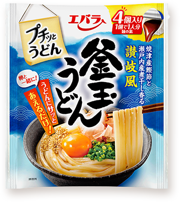 プチッとうどん 釜玉うどん
