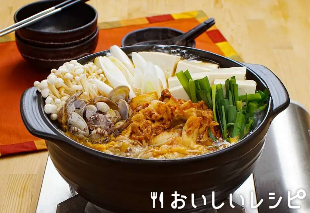 キムチで作る“本格キムチ鍋”