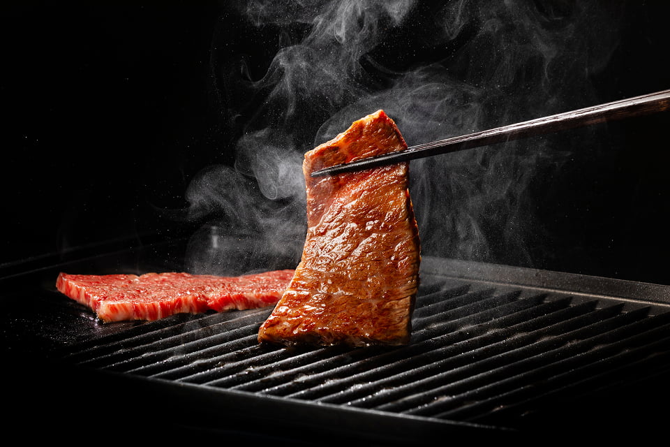 焼肉堪能　牛カルビ