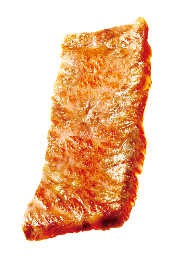 焼肉のおいしさへの没入感とその余韻を楽しむことができる焼肉のたれ。「焼肉堪能」のキービジュアル。