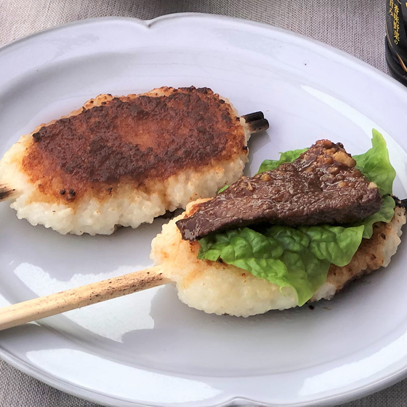 黄金の味でもちっと五平餅風